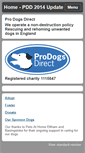 Mobile Screenshot of prodogsdirect.org.uk